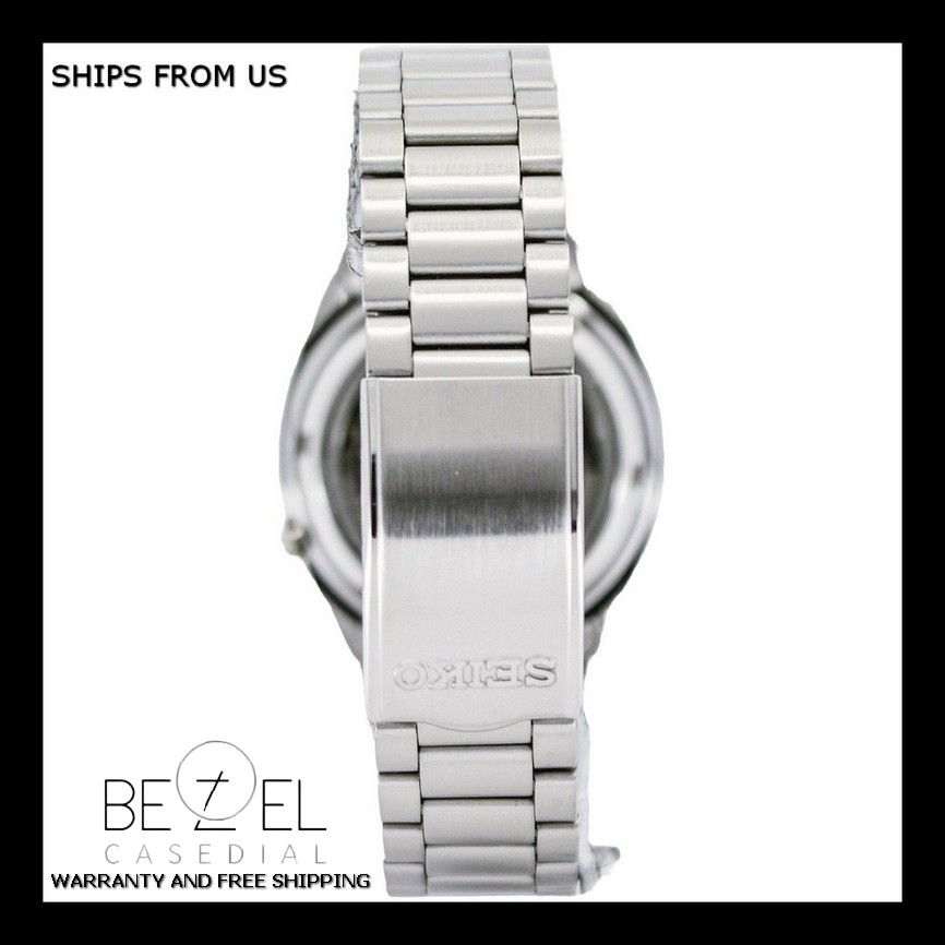 Seiko 5 Automatic Grey Dial Stainless Steel Men's Watch SNXS75  0751744816081 - Watches, Seiko 5 - Jomashop